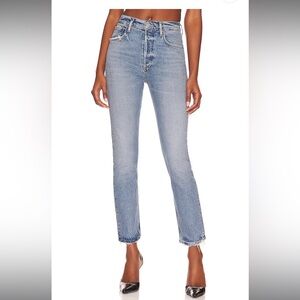 AGOLDE Riley long straight jeans